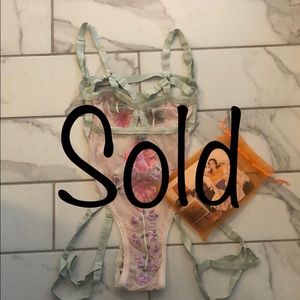 Solstice Intimates BUNNY 🐰 lingerie -S RARE